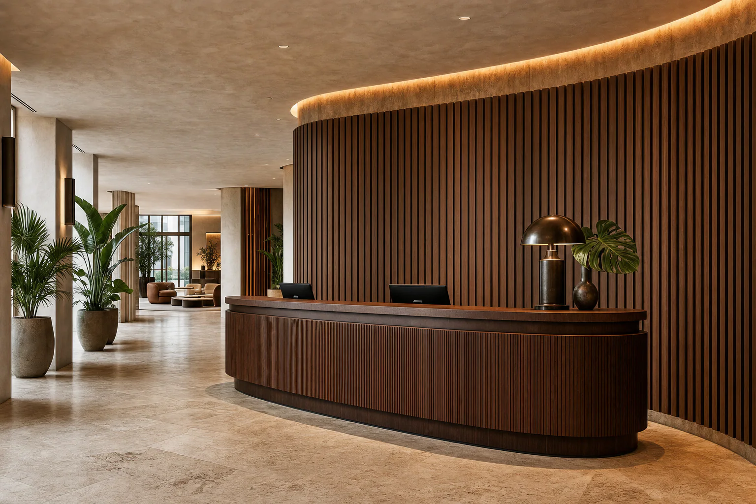 Custom commercial millwork in Miami